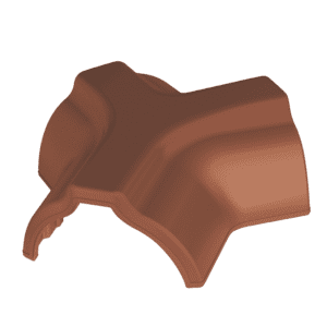 Three-way ridge PRO 1 – brown color – matt