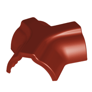 Kulmori Trekëndor PRO 1 – Ngjyrë e Kuqe – me Shkëlqim