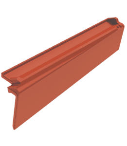 Element de capăt dreapta PRO – culoare roșie – mat