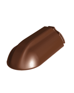 End ridge PRO – brown color – glossy